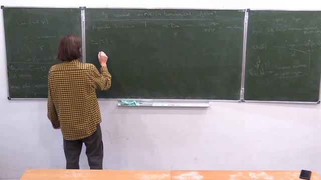 Дополнительные Главы Гомологической Алгебры, Лекция 1, Д.Терешкин смотреть онлайн