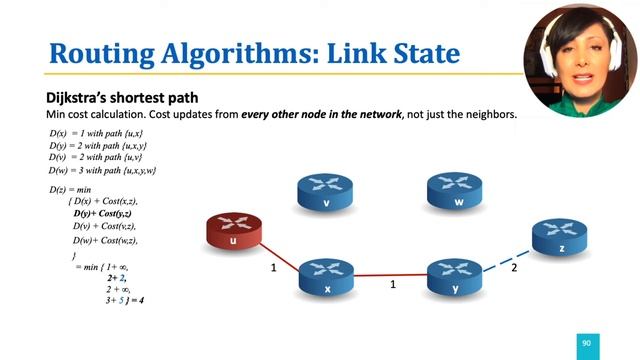 ICN:4.5.5. Link State Routing - Dijkstra's Algorithm (Example and Analysis) смотреть онлайн