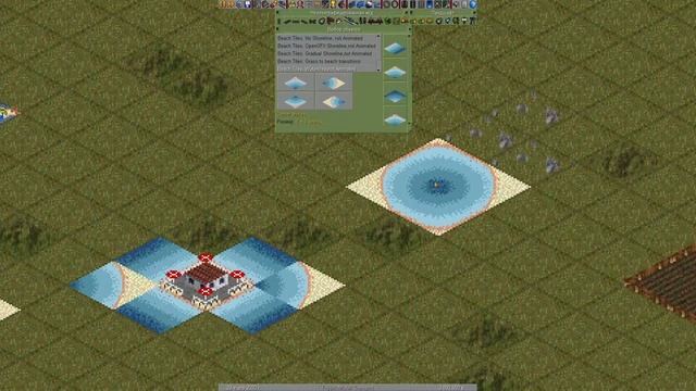 OpenTTD обзор NewGRF: Beach Objects - Создай рай для жителей смотреть онлайн