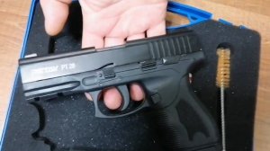 Охолощенный пистолет Retay PT26 (Taurus) Full-auto 9mm P.A.K, чёрный - Внешний вид