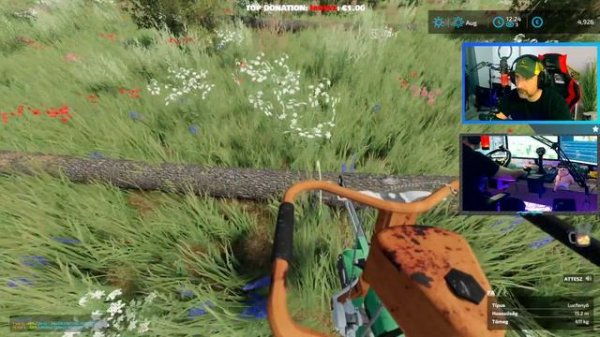 ? Farming Simulator 22 LIVE ? | Fűrésztelepi munkás ?? | Hori farming vehicle control system