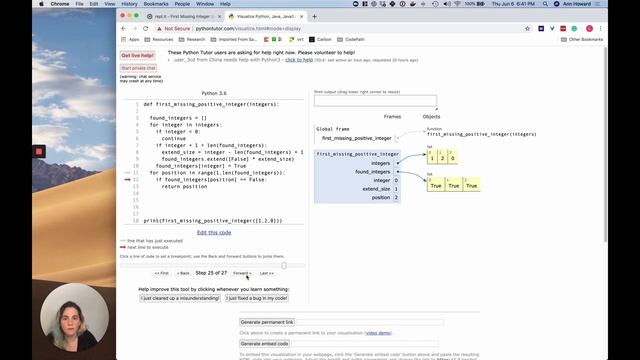 Walkthrough: First Missing Positive Integer:Pseudocode to Python Part 2 смотреть онлайн