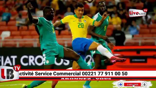 but de Habib Diallo Sénégal Brésil смотреть онлайн