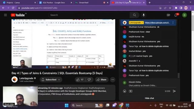 Day 4 | Types of Joins & Constraints | SQL Essentials Bootcamp (5 Days) смотреть онлайн