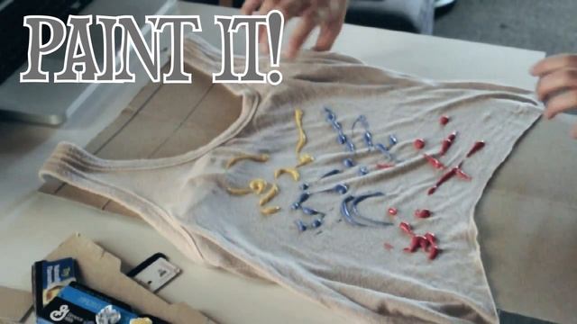 DIY tanktop transformation смотреть онлайн