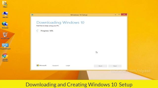 Upgrade Windows 8.1 to Windows 10 for Free смотреть онлайн