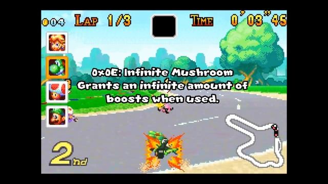 Mario Kart Super Circuit | Unused Items смотреть онлайн