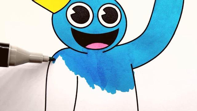 ROBLOX Rainbow Friends Coloring Pages / Syn Cole - Time [NCS Release] #coloringpages смотреть онлайн