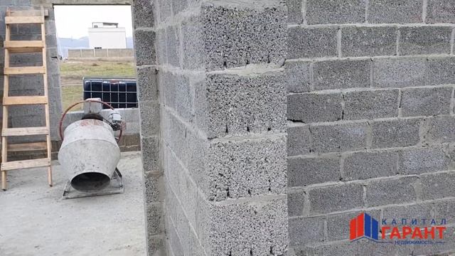 Частный дом в Новороссийске под ключ. Борисовка. Строящийся дом под заказ. Вид на горы. Продаётся.