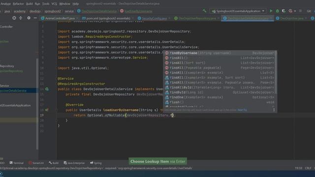 Spring Boot 2 Essentials 43 - Spring Security pt 04 - Autenticação com usuário no banco de dados смотреть онлайн