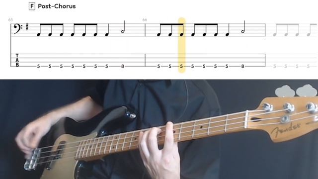 The Zoo by Scorpions - Bass Cover (tablature & notation included) смотреть онлайн