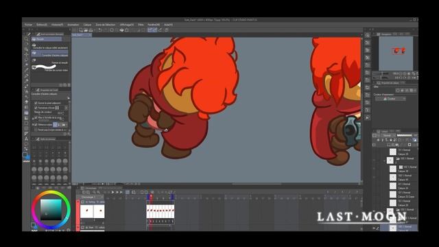 Traditionnal Animation's Process - Last Moon смотреть онлайн