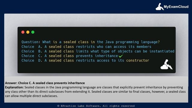 Java 17 Certification Sample Question смотреть онлайн
