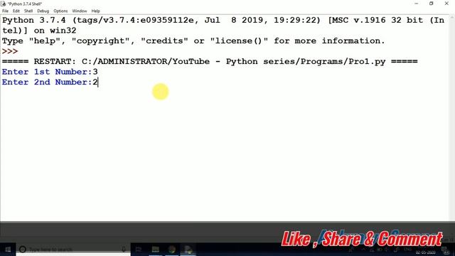 #9 - Addition , User input and conversion - Python Programming смотреть онлайн