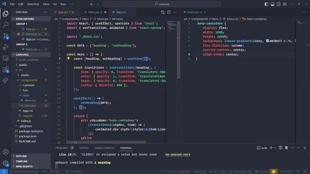Learn React Spring Library Part 9 | Let's Build the Landing and Footer Section of the Final App смотреть онлайн