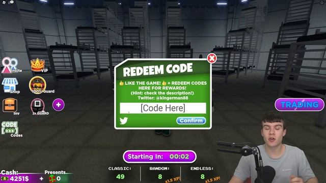 *NEW* ALL WORKING CODES FOR SQUID GAME 2023! ROBLOX SQUID GAME CODES смотреть онлайн