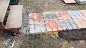 Укладка тротуарной плитки своими руками