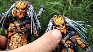 Как не купить подделку фигурки Хищник Клан Лидер. Сравнение NECA Predator Clan Leader с бутлегом.