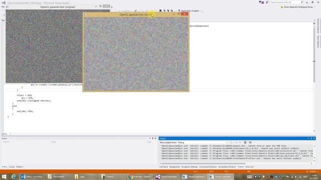 Gaussian blur in OpenCL смотреть онлайн