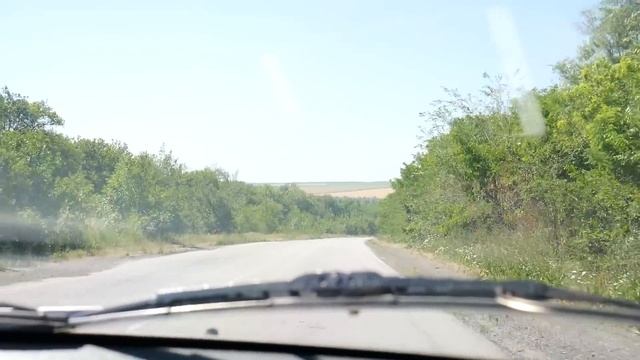 Дорога Харьков - Бердянск через Мелитополь по трассе Е 105 смотреть онлайн