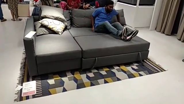 IKEA SOFA BED : FRIHETEN смотреть онлайн