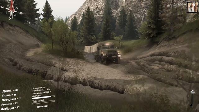 SpinTires - Новое DLC Canyons - Каньон #2 смотреть онлайн