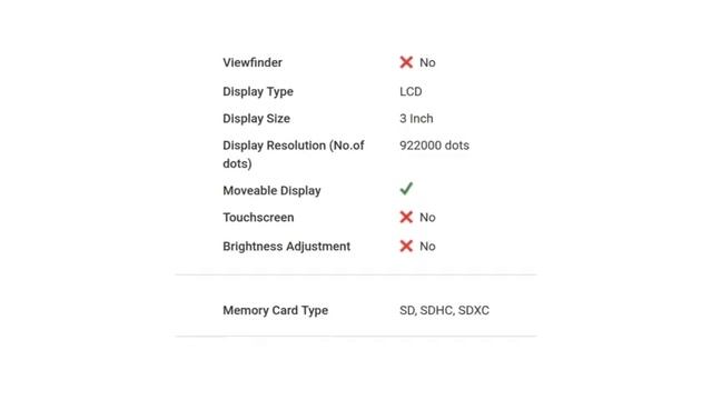 Canon PowerShot SX730 HS Point Camera Detail Specification смотреть онлайн