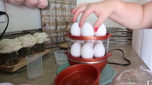 как правильно сварить #яйца# в яйцеварке* Copper Chef Perfect Egg Maker