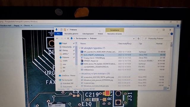 #Naprawa HP Color LaserJet MFP #M281fdw Error 49 79 #Repair Downgrade Firmware