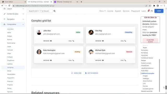 Membuat Tampilan UI Forum Diskusi Part 1 Dengan MDBootstrap смотреть онлайн