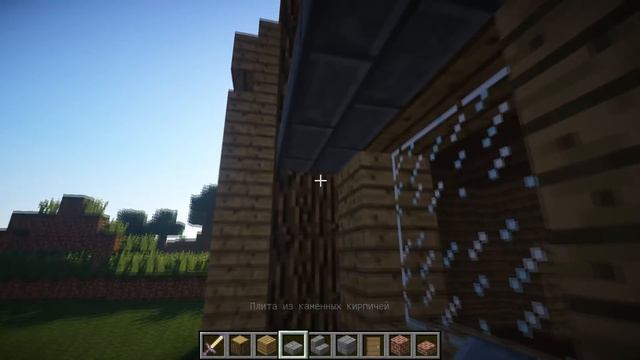 СТАРТОВЫЙ ДОМ В MINECRAFT! Вариант с башней! смотреть онлайн