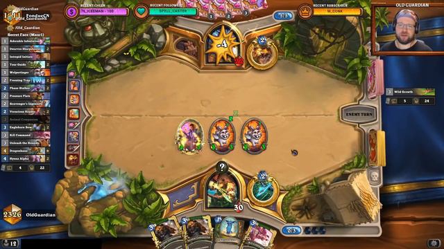Maur1's High Legend Face Hunter deck guide and gameplay (Hearthstone Scholomance Academy) смотреть онлайн