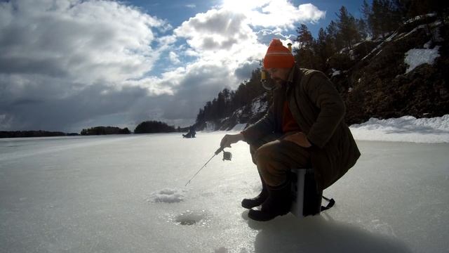 Закрытие сезона зимней Рыбалки в Карелии в Тулгубе-Онего смотреть онлайн