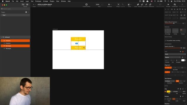 s01e11 Теория цвета, интерфейсы. Белый текст на жёлтом фоне. смотреть онлайн