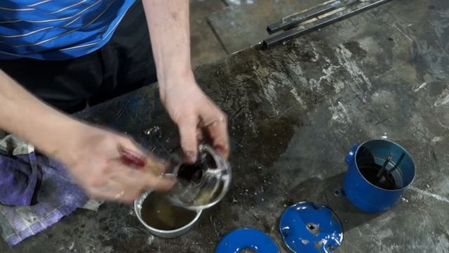 Чистка и разборка масляного фильтра МИНСКА М-105 М-106 смотреть онлайн