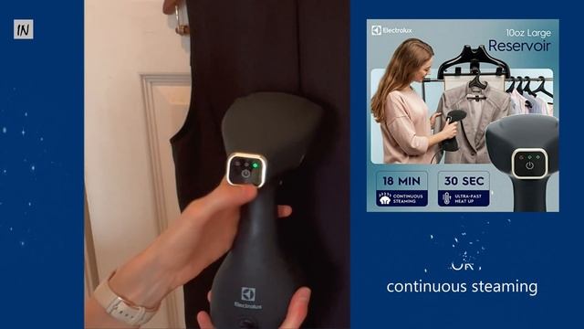 Electrolux Handheld Garment and Fabric Steamer 1500 Watts Model LX15002 смотреть онлайн