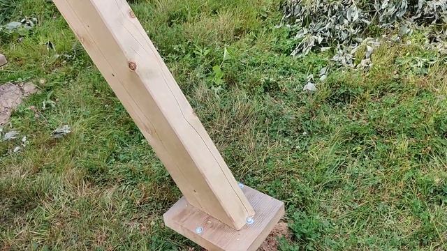 Баня въ Подмосковье. Деревянные качели. смотреть онлайн