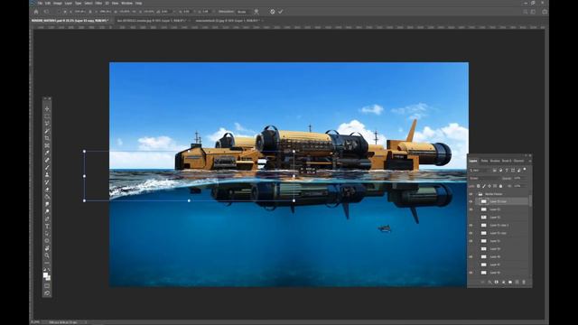 HUGE SUBMARINE DESIGN ( CONCEPT ART ) смотреть онлайн