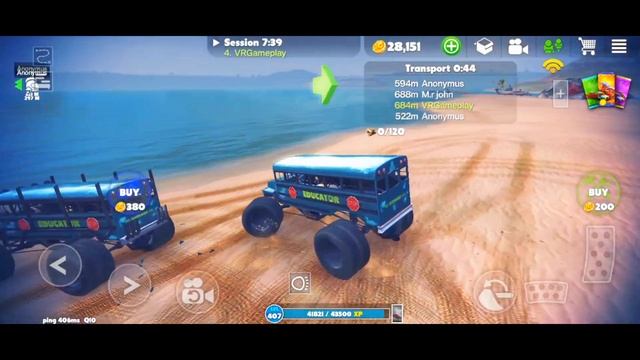 Monster Truck Vs Monster Truck Destruction - Off The Road OTR | OffRoad Car Driving Game | Android смотреть онлайн