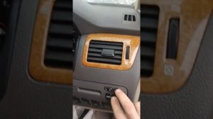 отключения автоматически складывания зеркал Тойота Альфард