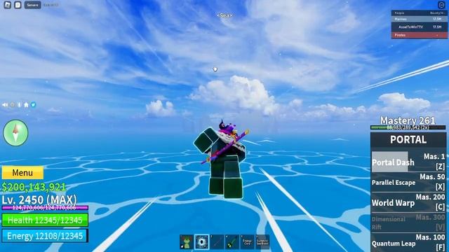 Blox Fruits: Finding Sharkman Karate in Second Sea смотреть онлайн