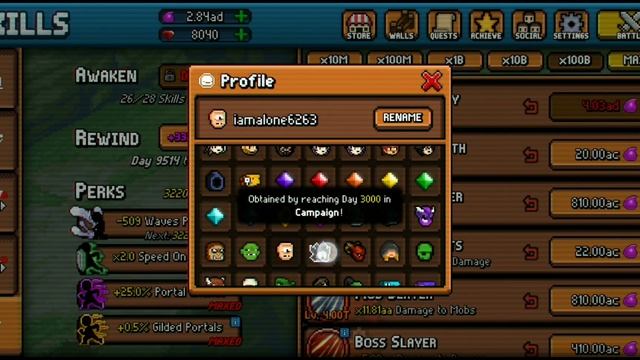 Days Bygone. За что открываются иконки в профиле? смотреть онлайн