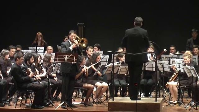 Canticles, Concert for bass trombone and wind orchestra (J. De Meij) Part I смотреть онлайн