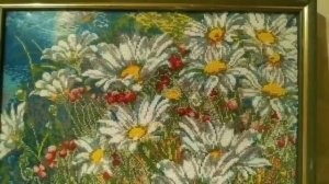 40. Мои оформленные картины вышитые бисером.☑️