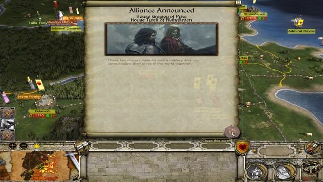 Westeros: Total War 1.0 BETA - House Baratheon #4 - Road to King's Landing смотреть онлайн