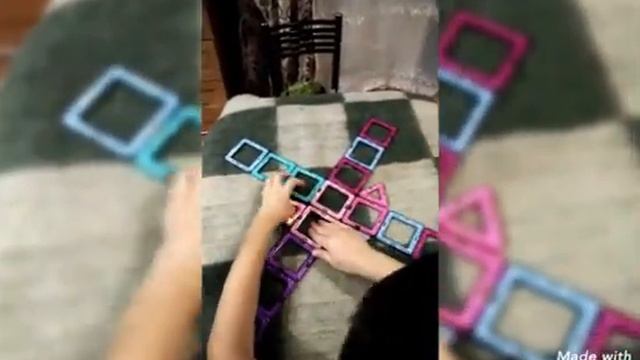 Мастерим из магнитного конструктора. смотреть онлайн