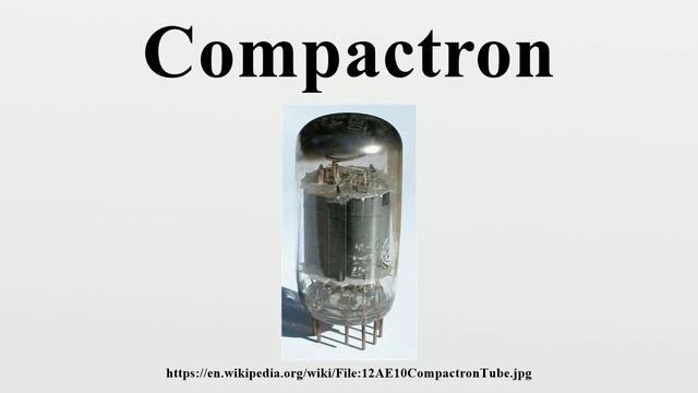 Compactron смотреть онлайн