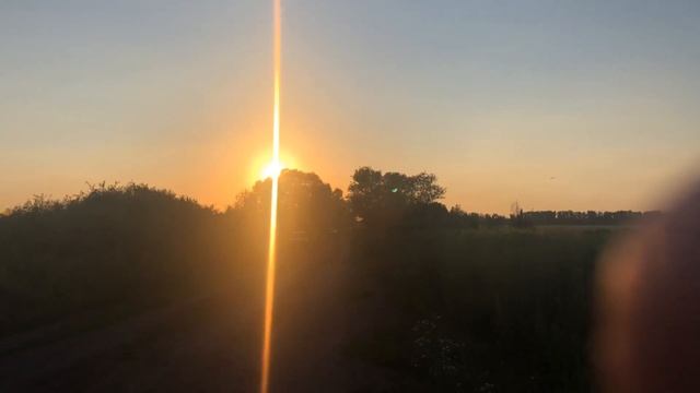 Закат в Липецкой Области. #iPhoneX смотреть онлайн