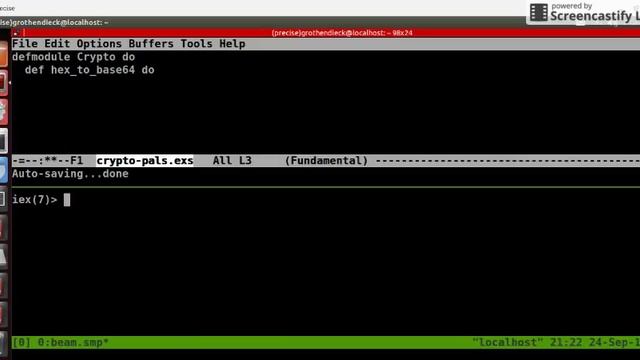 Matasano Crypto Challenge in elixir 1-1 смотреть онлайн