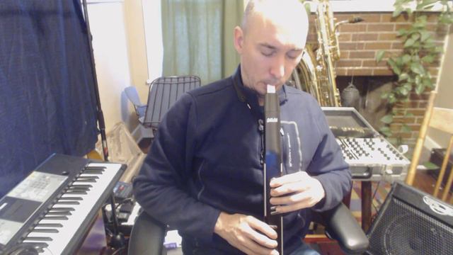 Practicing Just Friends - Matt Otto - Akai EWI смотреть онлайн